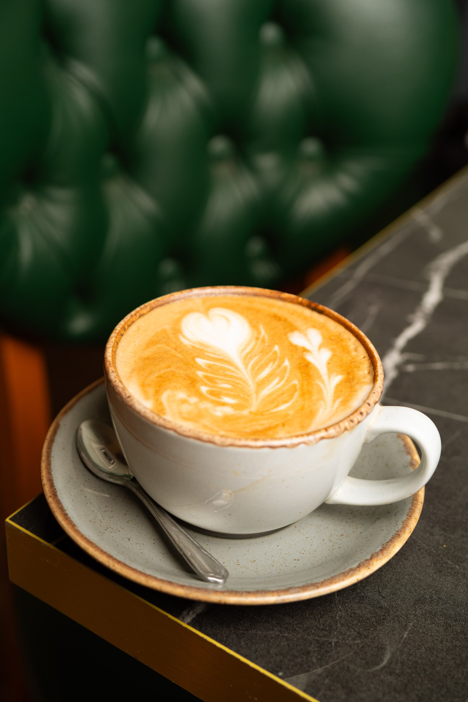 Multiple Latte Art Cups